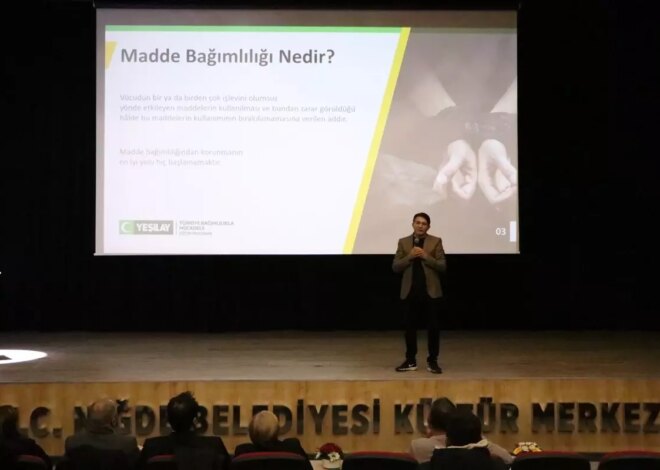 Bağımlılıkla Mücadele Eğitimi Niğde’de